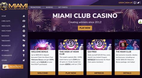 miami club casino mobile login